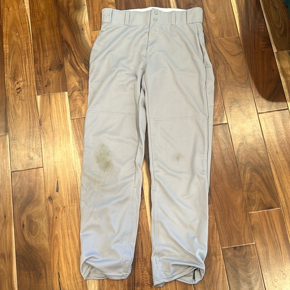 Men’s Alleson Grey Baseball Pants